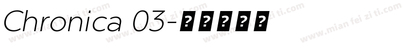 Chronica 03字体转换